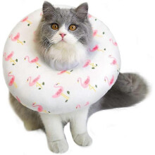 Cat Cone Adjustable Recovery Collar Soft After Surgery for Cats Wound Healing Protective E Collar Elizabethan Collars -