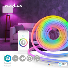 SmartLife LED-Remsa | Wi-Fi | Flerfärgad | SMD | 5.00 m | IP65 | 2700 K | 480 lm | Android / IOS