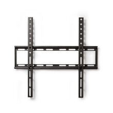 Support mural fixe pour TV | 23-55 " | Poids maximal de l'écran supporté : 35 kg | Distance minimale au mur : 23 mm | Acier | Noir