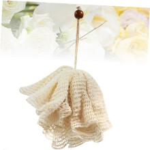 Bath Shower Sponge Loofah Exfoliating Sponge Body Sponge Bath Ball Exfoliating Sponge Body Sponge Beige