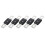 5 τεμάχια για Mega Fuse60A80A100A125A200A250A300A70V για συστήματα 48V Ασφάλεια αυτοκινήτου, επίπεδη 2