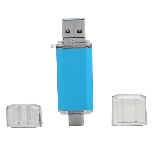 Λύση αποθήκευσης δεδομένων, μονάδα Jump Drive 16GB με κατασκευή από κράμα αλουμινίου