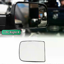 (1pc Right-Big) Driving or Passenger Mirror For Dodge Ram 1500 2500 3500 4500 5500 2010-2020 Side Heated Wing Mirror Glass Lens Right or Left