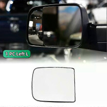 (1pc Left-Big) Driving or Passenger Mirror For Dodge Ram 1500 2500 3500 4500 5500 2010-2020 Side Heated Wing Mirror Glass Lens Right or Left