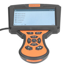 Inspectiecamera met drie lenzen, flexibele zwanenhals voor waterdicht ontwerp, LED-verlichting, gesplitst scherm, lange batterijduur, 1080p HD-display