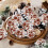 12 Black Macaron-Style Christmas Ball Ornaments 4