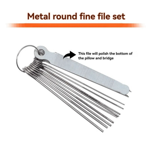 Guitar Piano Pillow Sharpening File Upper File Set for Grinding and Deepening String  Guitar Repair Tool 1