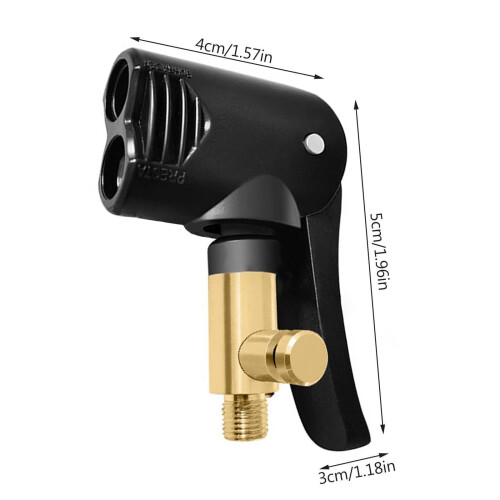 Air Pump Adapter Valve for Bicycle Tyres 6 pcs 1