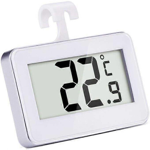Digitale koelkastthermometer, digitale vriezerthermometer en kamertemperatuurmeter, wit 1