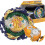 (String Set)Box Set B-185 Vanish Fafnir DB Dynamite Battle B185 Spinning Top with Gold Custom Launcher 2