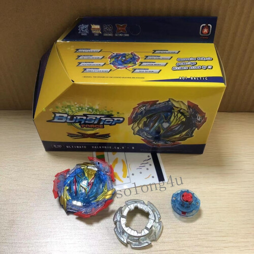 (LR Ripcord)Flame B-193 Ultimate Valkyrie Spinning Tops DB Dynamite Battle Set 1