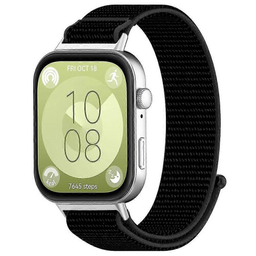 Nylon klittenbandsluiting voor Huawei Watch Fit 3 1