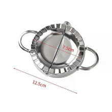 (Small) Stainless Steel Dumpling Maker Dumpling Skin Mold Ravioli Maker Press Pie Making Press Wrapper Pastry Maker Kitchen Accessories