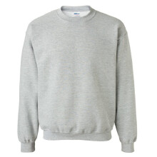 (M, Sport Grey) Gildan Childrens Unisex Heavy Blend Crewneck Sweatshirt (Pack Of 2)