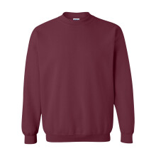 (L, Maroon) Gildan Childrens Unisex Heavy Blend Crewneck Sweatshirt (Pack Of 2)