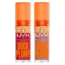 (Cherry Spice + Bangin Bare) Duck Plump Plumping Lip Gloss Duo, NYX Professional Makeup