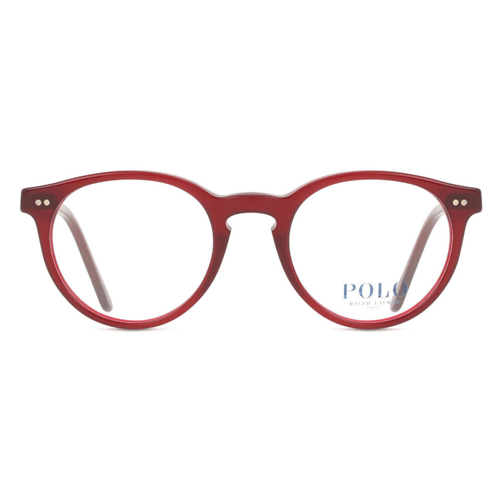 Polo Ralph Lauren Red Ph2083 6146 Man Optical Frames Acetate Pantos Normal - Image 3