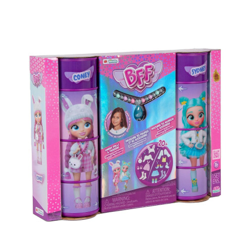 Bff-modepop, set van 2 1