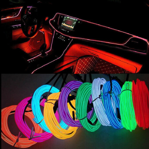 LED Strip Light for Car Dashboard Interior Blue 1-5M 2