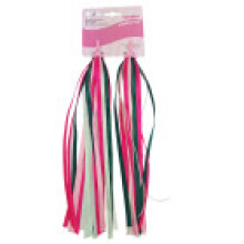 (Pink)Campana de Bicicleta para Niños Cuerno Niños y Niñas Streamer Accesorios para Montar Scooter