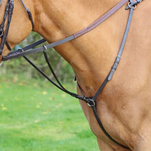 (Cob, Havana) Aviemore Hunt Weight Leather Horse Breastplate