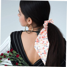 5pcs Hair Scrunchy Hair Ties Ponytail Holders Scrunchies for Women for Daily Use and Party