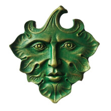The Grön Wall Art Sculpture Premium Quality Gjutjärn Wall Plaque, The Green , Spring,Fantasy Dekorative Sculpture