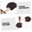 6pairs Horn Toggle Buttons Coat Closure Sewing Accessories for Sweaters Jackets Leather Toggles Button Loops 8