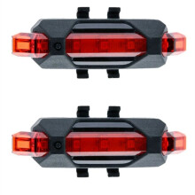 Rechargeable Bicycle Taillight - USB LED MTB/Road Bike Rear Light, Waterproof Cycling Flashlight with Multiple Modes