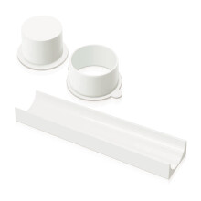 (White) Moule à Cake Pops Rond 9 Pouces avec Plateau
