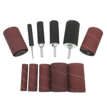 Sanding Drum Sander Drum Kit Rubber Mandrels Sandpaper for Engraving Woodworking Drill Polishing Rotary
