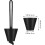 6pcs Waterproof Silicone Kayak Scupper Plug Set, Black Boat Drain Plug Kit 2