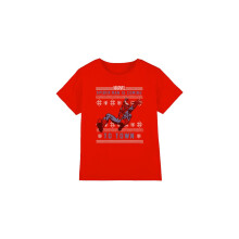 (3-4 Years, Red) Spider-Man Childrens/Kids Christmas Sweater T-Shirt