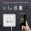 USB-aansluiting Type-C USB-wandlader stopcontact met USB-poorten 3
