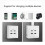 USB-aansluiting Type-C USB-wandlader stopcontact met USB-poorten 5