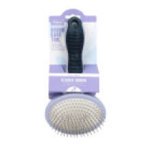 (Gray Thick Needle)Pet Deshedding Brush With Plastic Needle Pins For Cats And Dogs Grooming