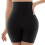 Bequeme Shaper-Höschen mit hoher Taille, nahtlose-Schwarz M 1