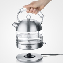 Bouilloire 1,7L 2400W Acier brossé/Verre WK3459