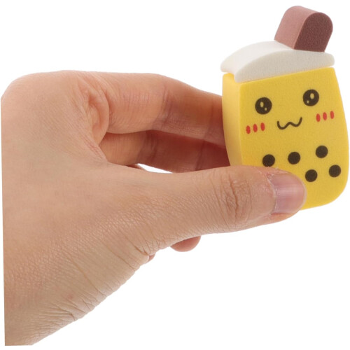 3er-Pack Make-up-Schwamm in Form einer Milchteetasse 2