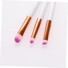 6-teiliges Make-up-Pinselset mit Holzgriff und Nylonborsten für professionelle Kosmetikprodukte wie Puder und Rouge