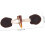 6pairs Horn Toggle Buttons Coat Closure Sewing Accessories for Sweaters Jackets Leather Toggles Button Loops 2