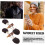 6pairs Horn Toggle Buttons Coat Closure Sewing Accessories for Sweaters Jackets Leather Toggles Button Loops 3
