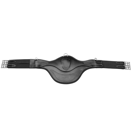 (48in, Black) Whitaker Classic Leather Horse Stud Girth