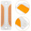 6pcs Double-sided Yellow Reflective Rectangular Lane Markers 8