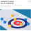 Compact Curling Set for Leisure Time Multiplayer Game for Boys and Adults 3