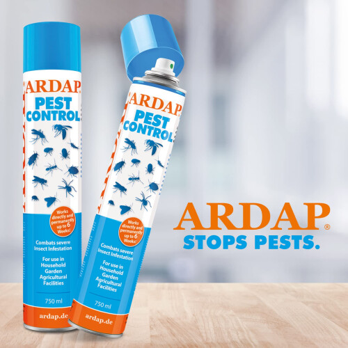 ARDAP Pest Control Spray 750ml - With immediate and long-term effects - Insect s 1
