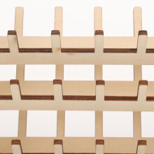 Wooden Mini Spool Holder Detachable Thread Organizer Sewing Storage Rack