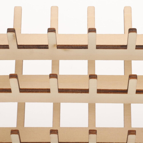 Wooden Mini Spool Holder Detachable Thread Organizer Sewing Storage Rack