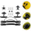 Kayak Handle Kit with T-Style Pull Handles and Drain Plug Screws for Kayak Accessories 2