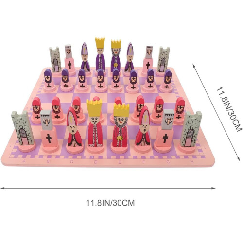 Educational Foldable Chess Board and Adults, Travel-Friendly Educational Chess Set 1